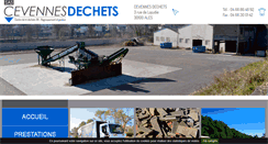 Desktop Screenshot of cevennes-dechets.fr